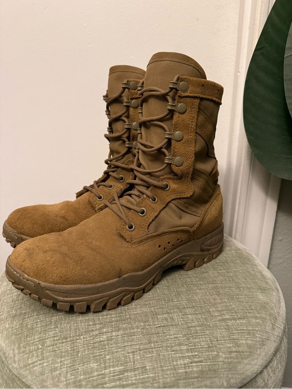 Belleville C320 Hot Weather Coyote Brown Military Combat Boots Men’s Size 7R US - Picture 2 of 7